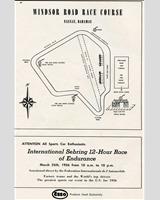 Track Map - Nassau Locals Race 1955