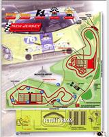 Track Map - New Jersey 250 Miles 2009