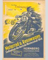 Programme Cover - Norisring [F2/S2.0] 1949