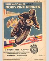 Programme Cover - Norisring 1954