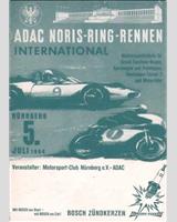 Programme Cover - DARM GT Norisring - Grand Touring 1300 cc 1964