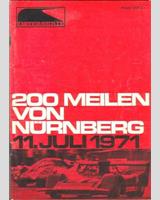 Programme Cover - Interserie Norisring 1971