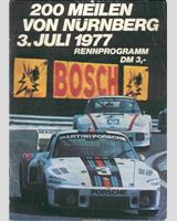 Programme Cover - Norisring Trophäe 1977