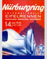 Programme Cover - Eifelrennen Nürburgring 1936