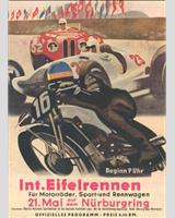 Programme Cover - Eifelrennen Nürburgring 1939