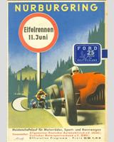 Programme Cover - Eifelrennen Nürburgring 1950