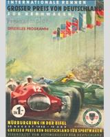 Programme Cover - Rheinland-Pfalz Preis Nürburgring 1950