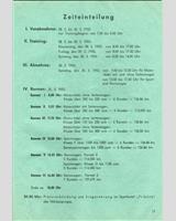Schedule of Events - Eifelrennen Nürburgring - Sports 1100 cc and Formula III 1953