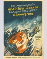 Programme Cover - Eifelrennen Nürburgring 1956