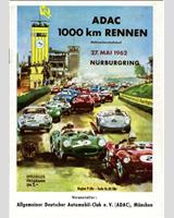 Programme Cover - Nürburgring 1000 Kilometres 1962
