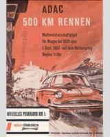 Programme Cover - Nürburgring 500 Kilometres 1963