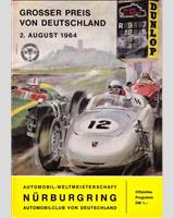 Programme Cover - Rheinland-Pfalz Preis Nürburgring 1964