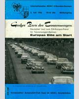 Programme Cover - Nürburgring  6 Hours 1966