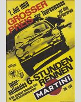 Programme Cover - Nürburgring 6 Hours 1968
