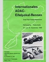 Programme Cover - Eifelpokal Nürburgring 1968