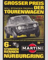 Programme Cover - Nürburgring 6 Hours 1969