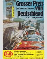 Programme Cover - Rheinland-Pfalz Preis Nürburgring 1969