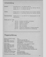 Schedule of Events - Nürburgring 6 Hours 1970