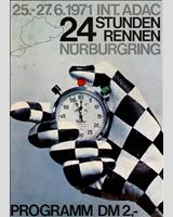 Programme Cover - Nürburgring 24 Hours 1971