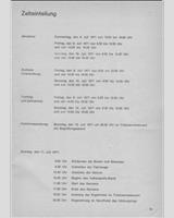 Schedule of Events - 6 h Nürburgring 1971