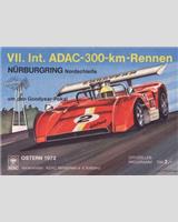 Programme Cover - European GT Championship Nürburgring 300 Kilometres 1972