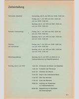 Schedule of Events - Nürburgring 6 Hours 1972