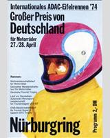 Programme Cover - DRM Nürburgring Eifelrennen 1974