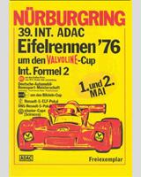 Programme Cover - DRM Nürburgring Eifelrennen 1976