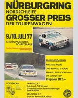 Programme Cover - GP Nürburgring 1977