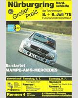Programme Cover - GP Nürburgring 1978