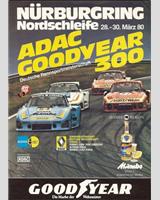 Programme Cover - DRM Nürburgring 300 Kilometres 1980