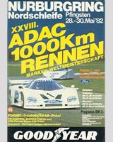 Programme Cover - Nürburgring 1000 Kilometres 1982