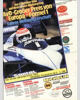 Programme Cover - Interserie Nürburgring 1984