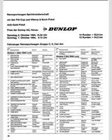 Entry List - Interserie Nürburgring 1984