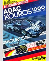 Programme Cover - Nürburgring 1000 Kilometres 1986