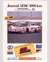Programme Cover - Nürburgring 1000 Kilometres 1988