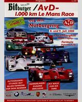Programme Cover - Nürburgring 1000 Kilometres 2000