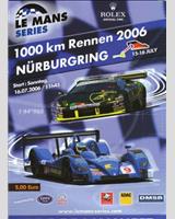 Programme Cover - Nürburgring 1000 Kilometres 2006
