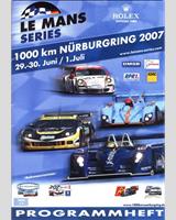 Programme Cover - Nürburgring 1000 Kilometres 2007