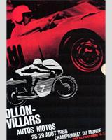 Programme Cover - Hill Climb Ollon-Villars 1965