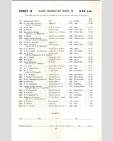 Entry List - BARC Oulton Park - Handicap B 1964