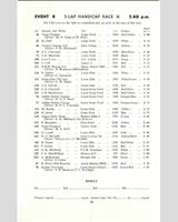 Entry List - BARC Oulton Park - Handicap A 1964