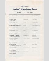 Entry List - Oulton Park [Ladies] 1967