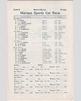 Entry List - Oulton Park [Marque] 1967