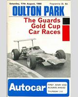 Programme Cover - Speedworld International Trophy Oulton Park 1968
