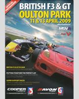 Programme Cover - British GT Championship Oulton Park 2009
