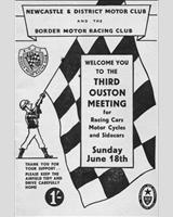 Programme Cover - NDMC & BMRC Ouston [FJr./Sports] 1961