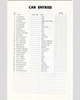 Entry List - Palm Springs 1950