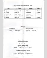 Schedule of Events - Paul Ricard 4 Hours 1994