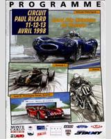 Programme Cover - International Sports Racing Series Paul Ricard 1998